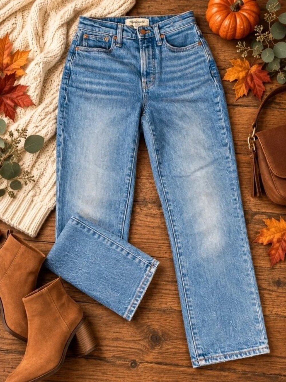 Madewell The Curvy Perfect Vintage Jeans Size 26 High Rise Light Wash